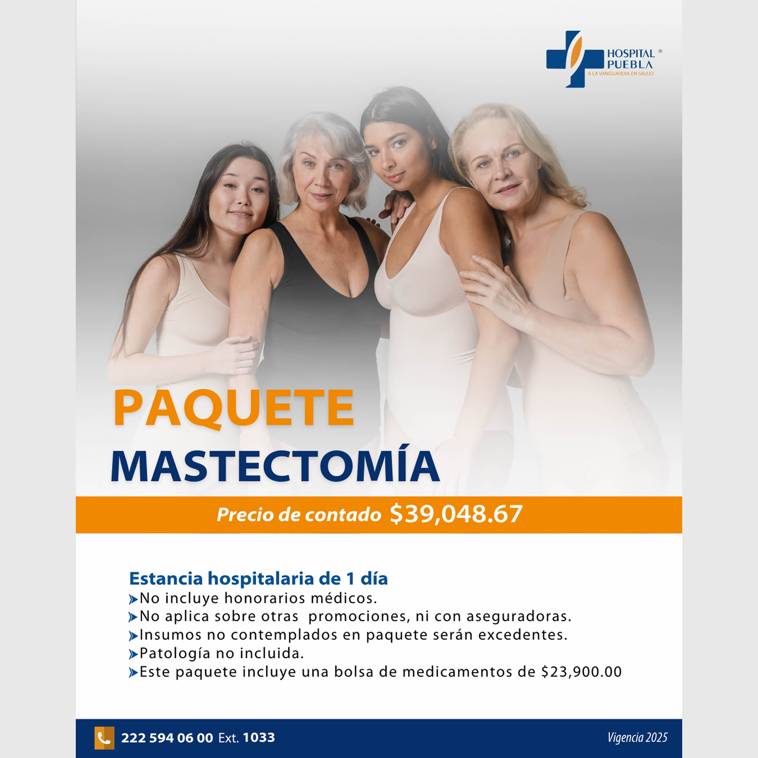 Paquete de Mastectomía