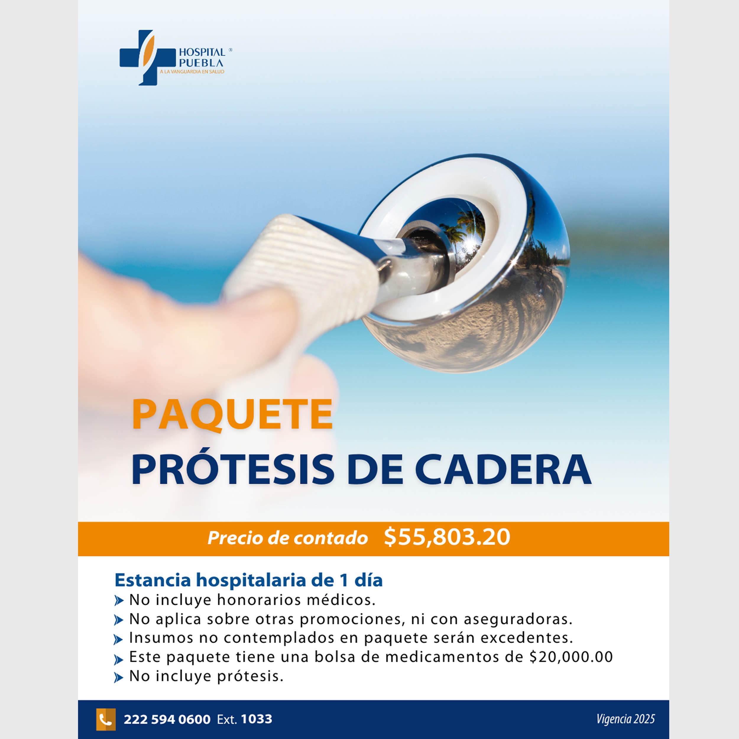 Paquete de Prótesis de Cadera